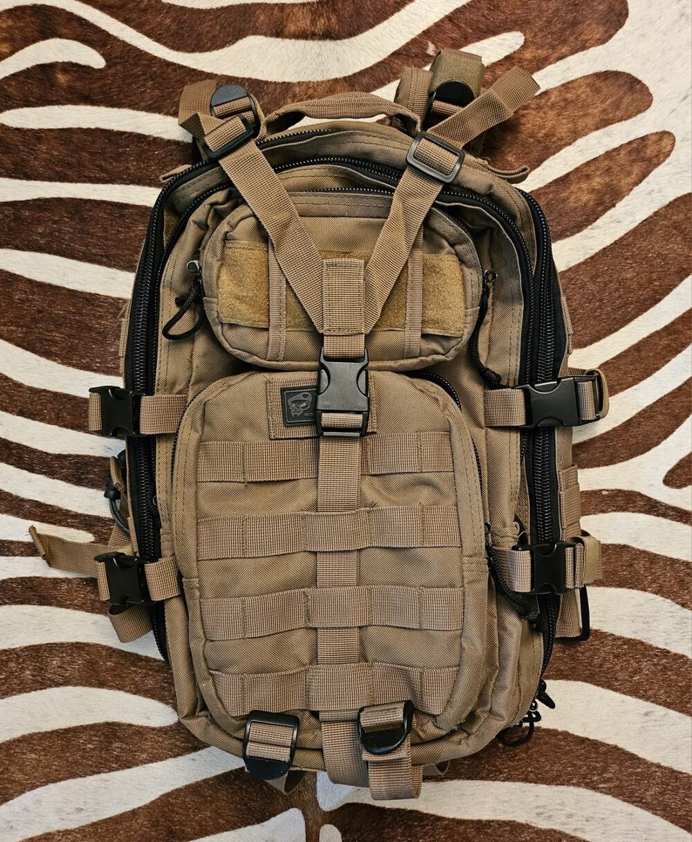 DDT Anti Venom TAN 24 Hour Assault Pack Backpack Bag Tactical Molle Gear